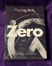 Playing Arts Zero Playing Cards  - Out Of Print - 55 International Artists ❤️