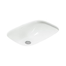 Sterling 442007-U White Stinson 20" Undermount Bathroom Sink With Overflow