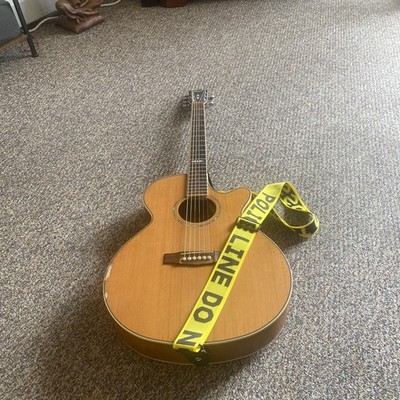 Cort Electric Acoustic Guitar As Is Damage To Top  See Photo 