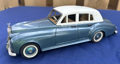 BANDAI Tinplate ROLLS ROYCE Silver Cloud - Parts, Hubcaps, Hood Ornament, Trim