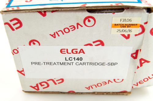 Elga LC140 Replacement Pretreatment Cartridge - PURELAB Option-R 7 & 15 Systems - Picture 5 of 5