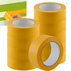 Gold Tape Painters Tape Crepe Tape Various Sizes Professional Painters Crepe Masking Tape Drawer