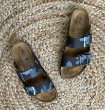 BIRKENSTOCK  Sandals Arizona Desert Soil Soft Footbed Birko-Flor EU39 US8-8.5