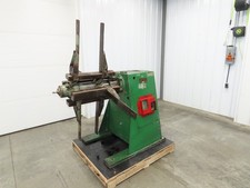 FJ Littell Machine No 20-18 Coil Stock Uncoiler 2000lbs 16-20" ID 18" W Decoiler