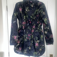  Joules Rain Jacket Floral & Butterfly - Right As Rain Packable Hooded - 8