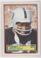 1983 Topps Cliff Branch #297 08rj