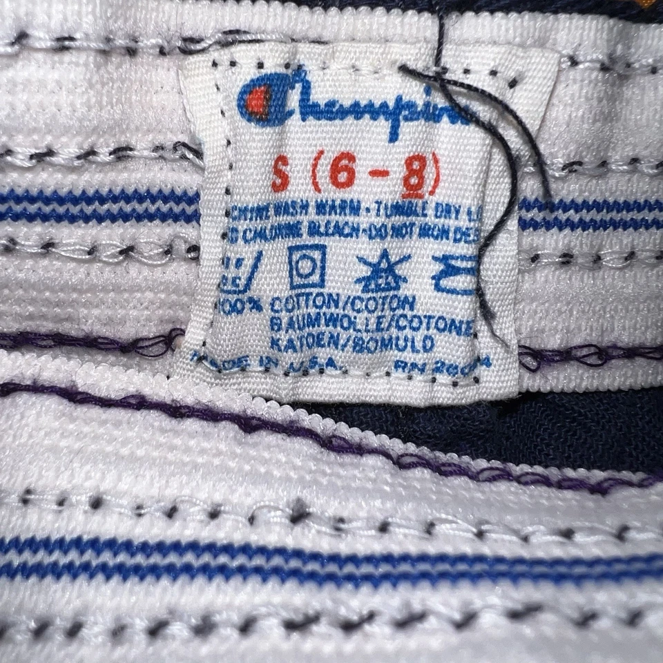 Pantalones Cortos Vintage Champion Notre Dame Lucha Irlandeses Niños Talla Pequeña (6-8) RARO Foto 3 de 4