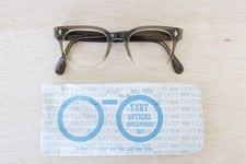 Vintage Tart Optical eyeglass Bryan NOS unused Frames Grey Fade 48-22