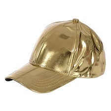 Gary Majdell Sport Unisex Metallic Shiny Baseball Cap with Adjustable Strap (...