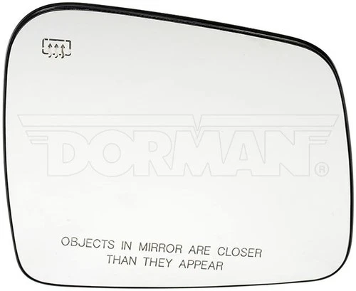 Dorman 57095 Plastic Backed Mirror Glass fits Dodge Jeep models