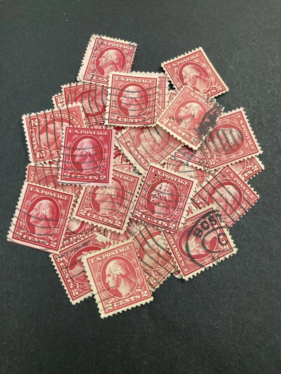 2 Cent Washington Red Used US Stamps (1901-Now) for sale | eBay
