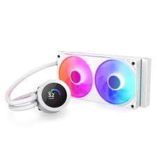 NZXT - Kraken Plus RGB 240mm Radiator CPU Liquid Cooler 1 x F240 RGB Core si...