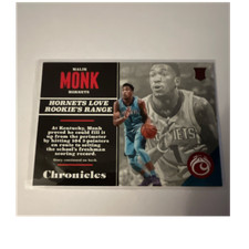 Panini 2017-18 Chronicles Malik Monk Charlotte Hornets Rookie Card #139. rookie card picture