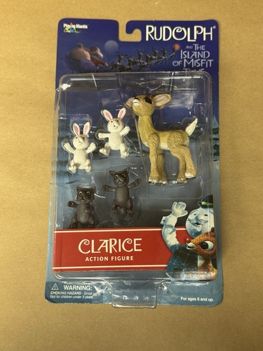 Rudolph And The Island Of Misfit Toys CLARICE & Raccoon & Rabbits ...