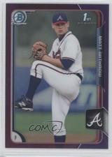 2015 Bowman Draft Chrome Purple Refractor 10/250 Matt Withrow #36 fm0