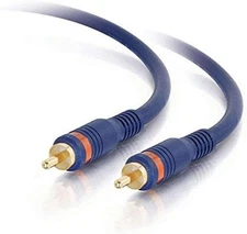 C2G Legrand Velocity S/PDIF Cable, Blue Digital Audio Coax 3 Foot 