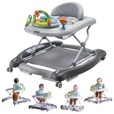 Centro de actividades para beb s y andador 4 en 1 azul gris ceo Bronco azul 