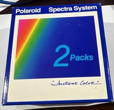 Polaroid Spectra Instant Film Sealed 2 Pack NOS Fast Shipping 