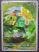 Caterpie 172/165 Illustration Rare S&V 151 Pokemon TCG on eBay