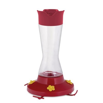 Perky-Pet Hummingbird 16 oz Pinch Waist Nectar Feeder 4 ports (4-Pack)