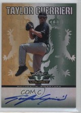 2011 Leaf Valiant Taylor Guerrieri #VA-TG1 Auto 0t3