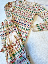 Hanna Andersson Kids 5 Raised By Elves Christmas Pajama Set Cotton