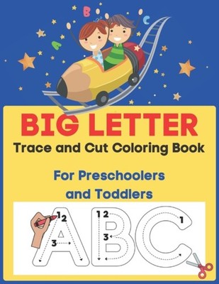 Salvatierra - Big Letter Trace and Cut Coloring Book For Preschoolers  - X555z
