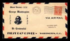 DR JIM STAMPS US GEORGE WASHINGTON BICENTENNIAL FDC SCOTT 714 COVER