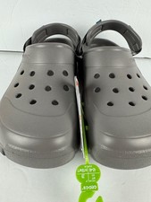 Crocs Offroad Sport Clog- Adjustable Heel-202651-05R-Smoke/Charcoal-Unisex Sizes