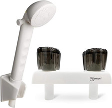 RV Shower Faucet with Head and Hose - Indoor Outdoor Camper Shower Faucet Set Wa