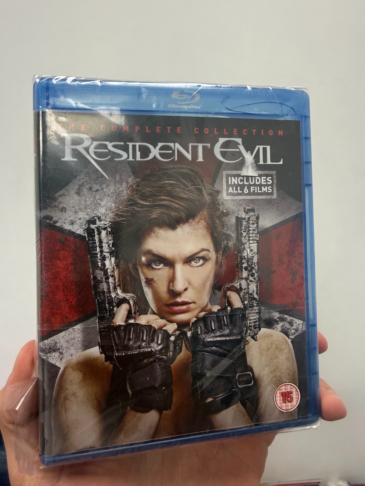 Resident Evil The Complete Collection Blu-ray Box Set New Sealed Damaged Case