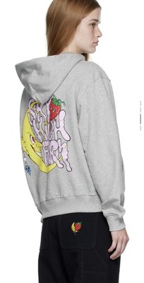SKY HIGH FARM WORKWEAR Gray Will Sheldon Hoodie Size XS sku33