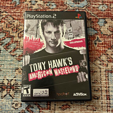 Activision Tony Hawk's American Wasteland (PS2, 2005) NTSC-U/C, T, Online