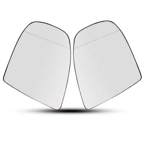 2PCS Left & Right Side Rearview Mirror Glass Heated For BMW X5 X6 E70 E71 E72 O