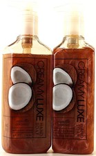 QTY 2 - Bath Body Works VANILLA COCONUT Creamy Luxe Hand Soap 8oz