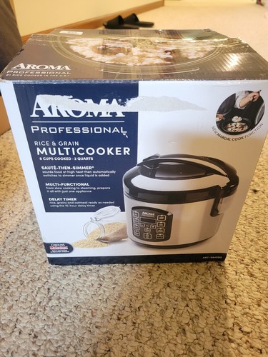 AROMA ARC-150SB 5 qt Digital Cool-Touch Rice Cooker - Silver ...