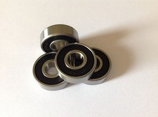 4 X Rubber Sealed Scooter Wheel Bearings - Fits All Micro Scooter Models