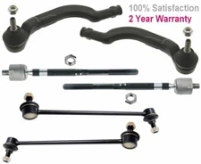 STABILISER DROP LINK + RACK END & TIE ROD FRONT L&R For NISSAN JUKE (F16) 18-ON