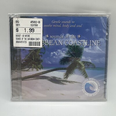 Sounds of Nature: Carribean Coastline 1997 Special Music Company NEW & SEALED CD