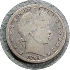 elf Barber Half Dollar 1899  C11