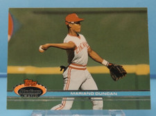 1991 Topps Stadium Club #251 - Mariano Duncan - Cincinnati Reds - Near Mint