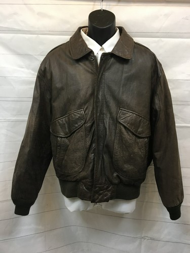 Distressed Leather Jacket, men 