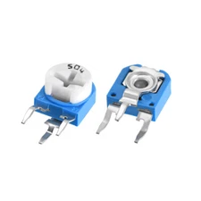 Trimmer Potentiometer 500K Ohm Adjustment Horizontal Variable Resistor 20Pcs