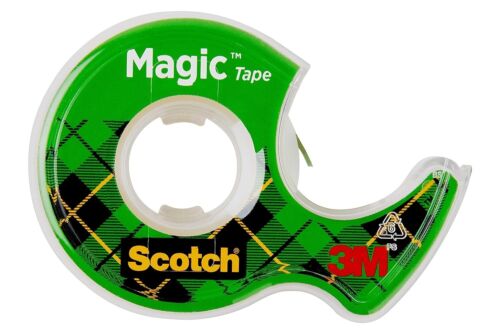 Scotch Magic Tape, 1 Rolle, zahlreiche Anwendungen, unsichtbar, entwickelt für 1/2 - Bild 2 von 5