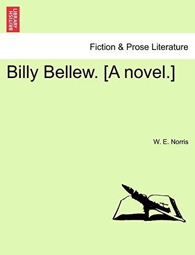 Norris - Billy Bellew. A novel. - New paperback or softback - 36 - X555z