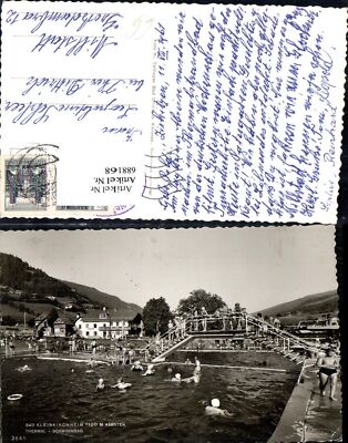 688168 Bad Kleinkirchheim Schwimmbad Bad Freibad Strandleben