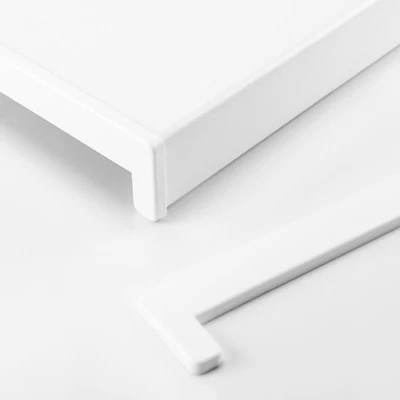 DQ-PP Fensterbrett für den Innenbereich WEIß Fensterbank PVC Tiefe 15-40cm