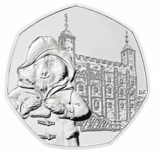Paddington Bear 50p Coins - Palace/Station/Tower London/St Pauls Cathedral Set 4 - Available on eBay