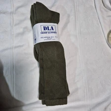 DLA ANTIMICROBIAL BOOT SOCK ARMED FORCES SPM1C1 MEDIUM 10.5-11.5