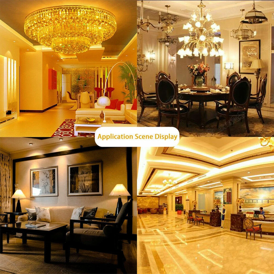 6pcs E11 Ceramic LED Bulb 110V 5W 64-2835 SMD Equivalent to 50W Halogen Light H - Image 4 of 4